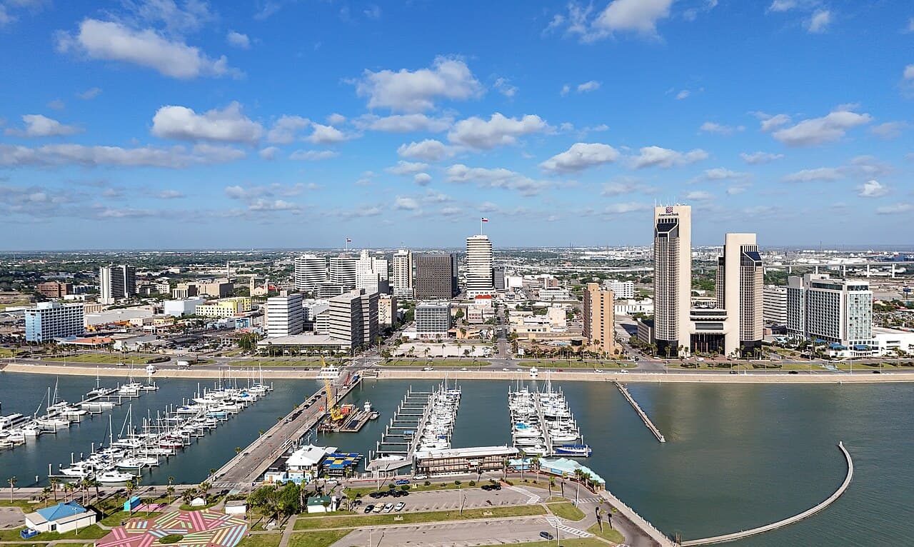 Corpus Christi, TX cityscape