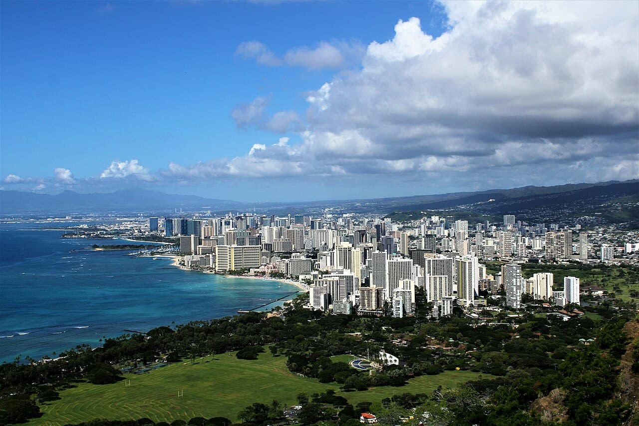 Honolulu, HI cityscape