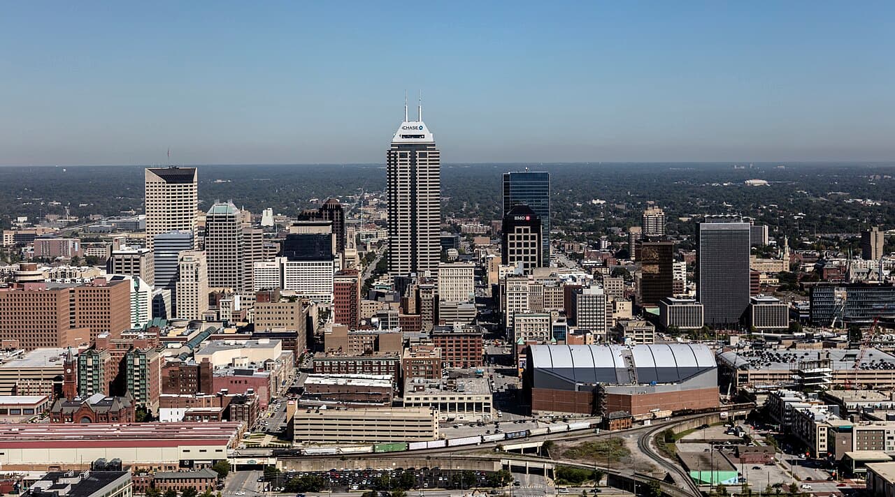 Indianapolis, IN cityscape