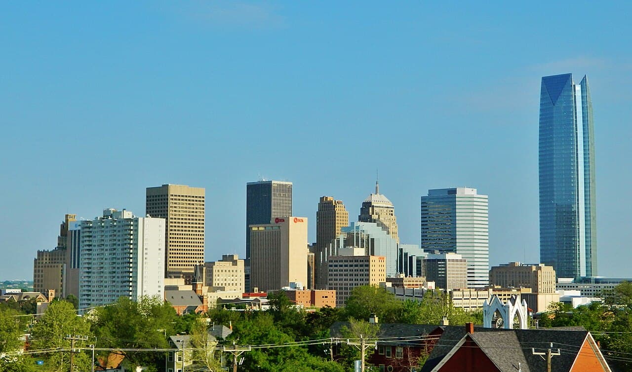 Oklahoma City, OK cityscape