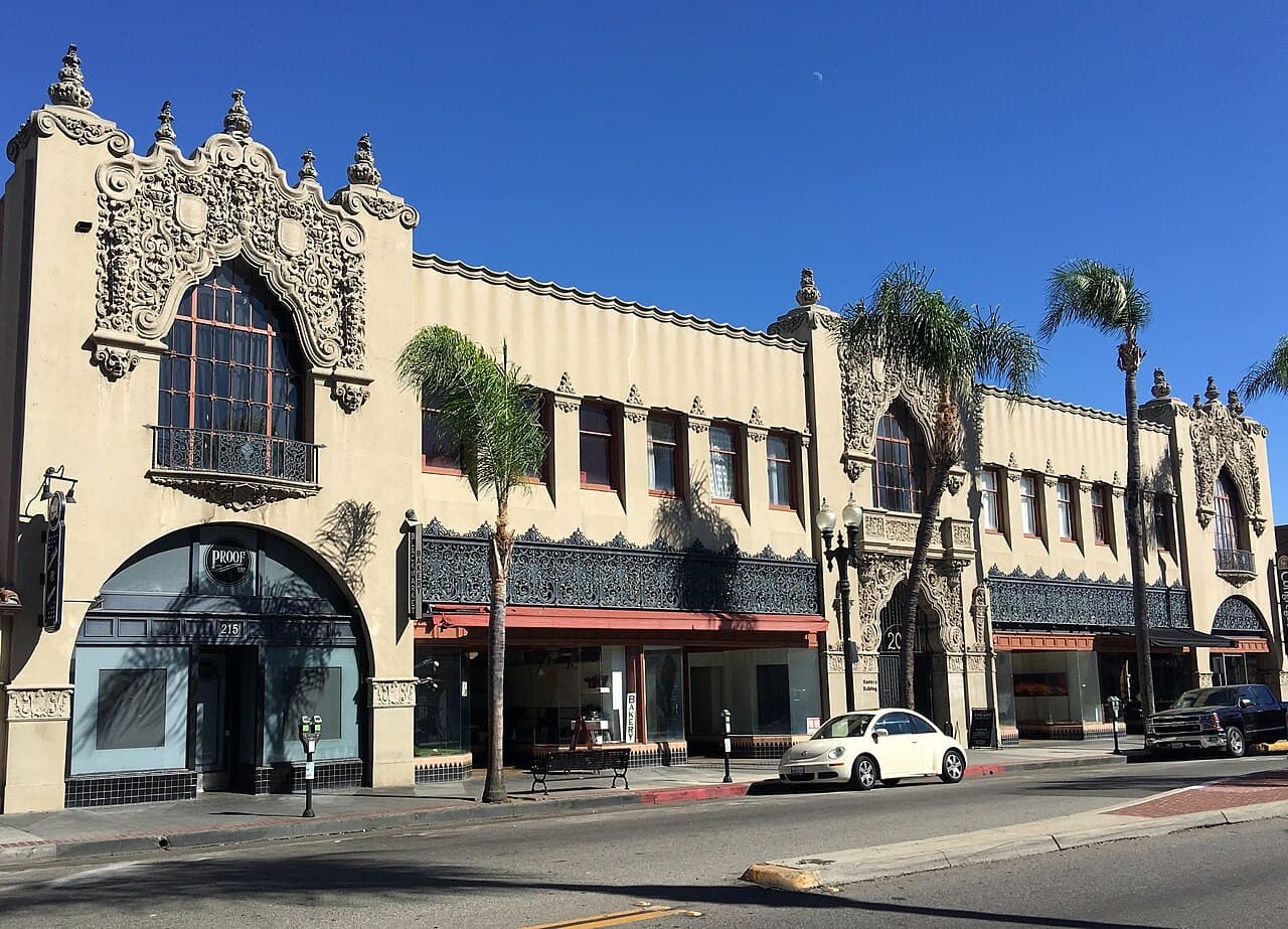 Santa Ana, CA cityscape
