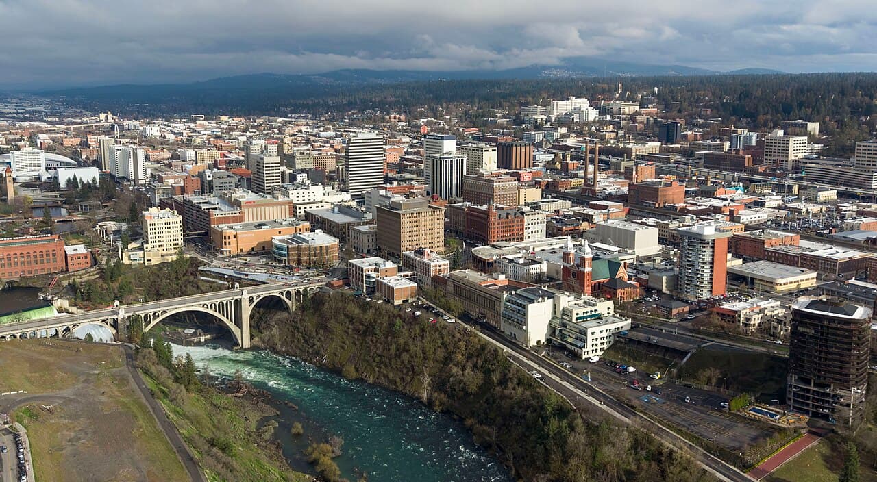Spokane, WA cityscape