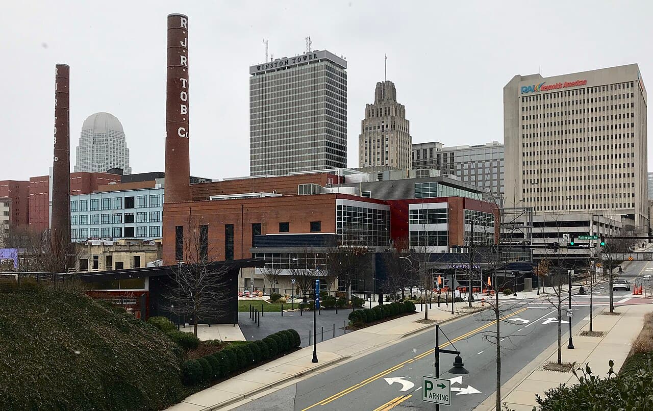Winston-Salem, NC cityscape