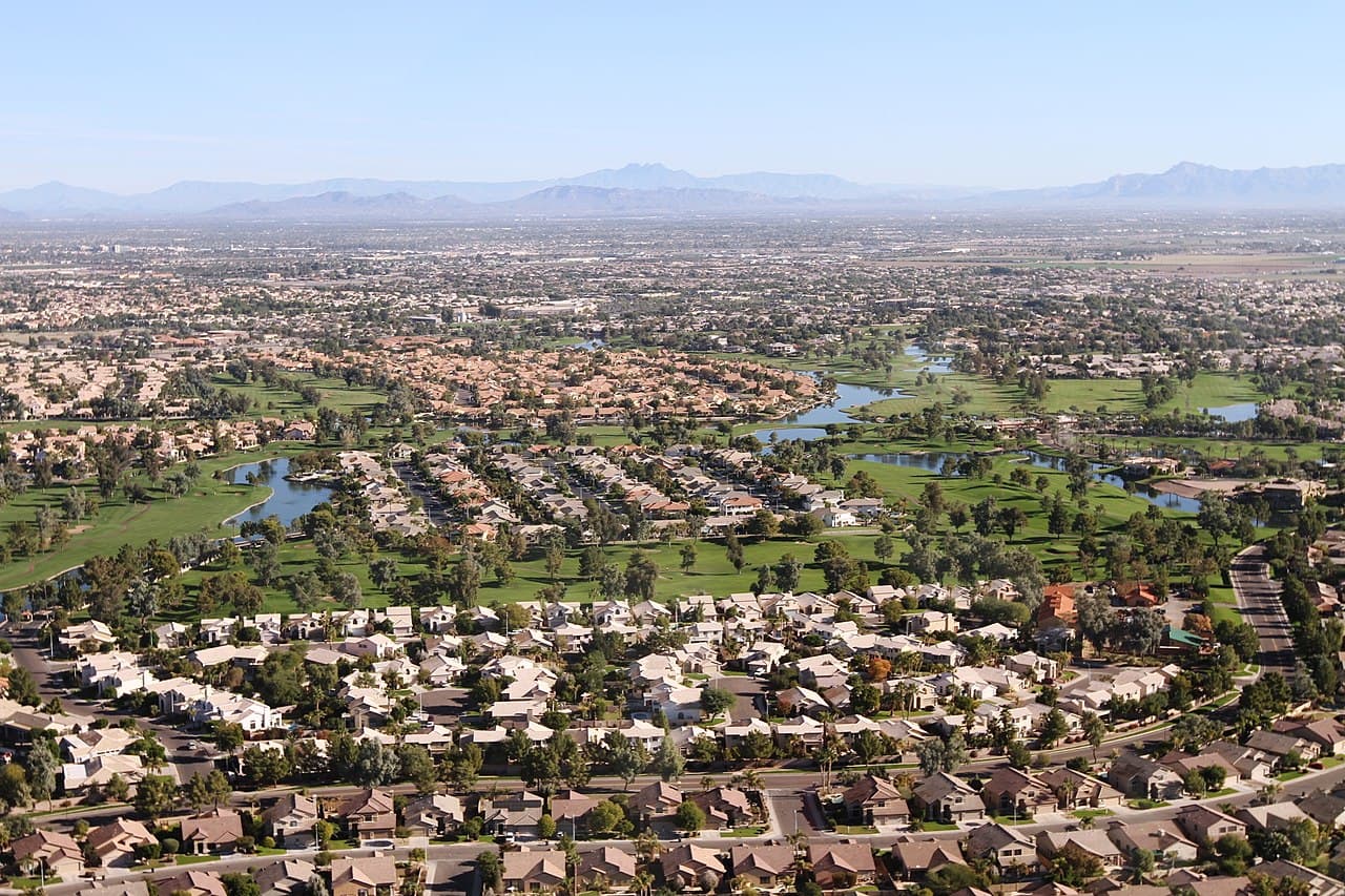 Chandler, AZ cityscape