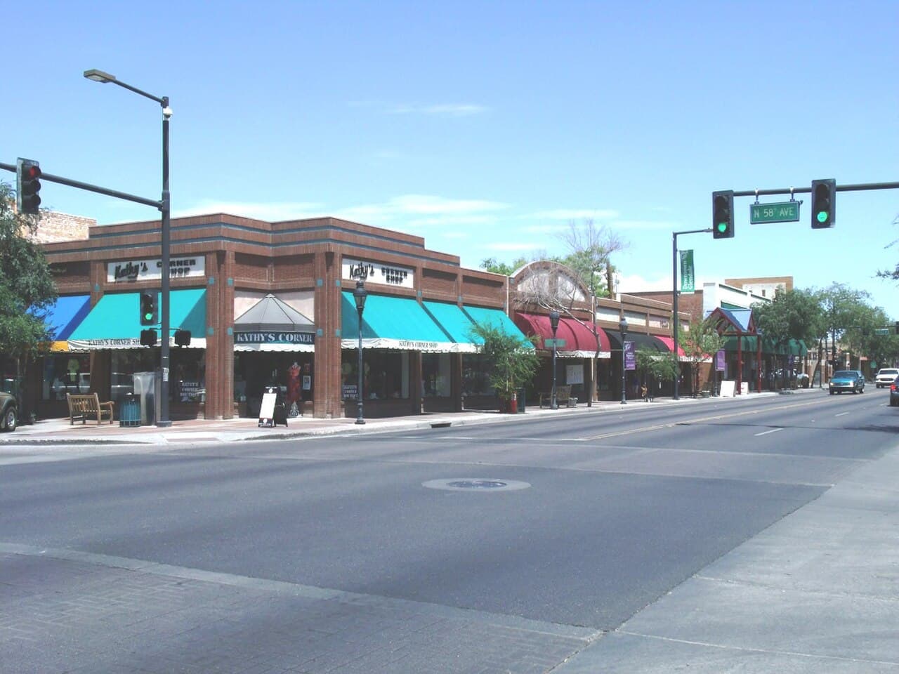 Glendale, AZ cityscape