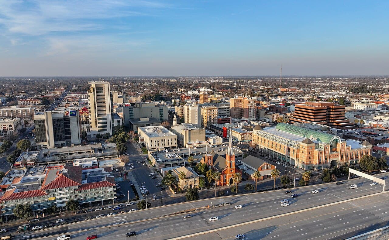 Stockton, CA cityscape